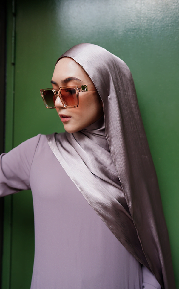 MEDYNA  TEXTURE PLAIN SHAWL (FRENCH LINEN)