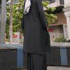 MADONNA PLAIN KURUNG (BLACK)