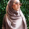 MEDYNA  TEXTURE PLAIN SHAWL (FRENCH LINEN)