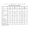 LITTLE POPPY KAFTAN (SEA SALT)