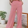 1 CASSIE PALAZZO PANTS (CORAL SALMON)