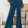 1 CASSIE PALAZZO PANTS (DARK TURQUOISE)