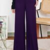 CASSIE PALAZZO PANTS (PURPLE)