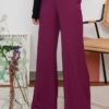 CASSIE PALAZZO PANTS (MAGENTA PURPLE)