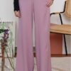CASSIE PALAZZO PANTS (DULL PINK)