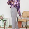ELLIE SLIM PANTS (GREY)
