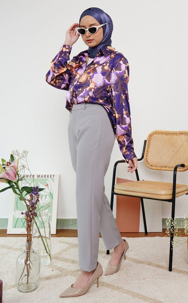 ELLIE SLIM PANTS (GREY)