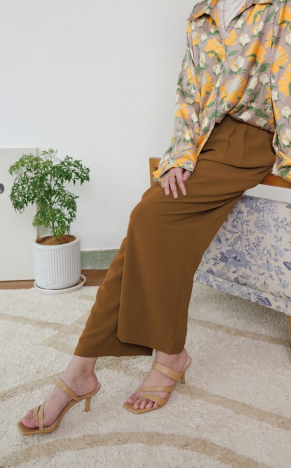 ADORA WIDE LEG TROUSERS (MOCHA)