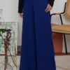 2 CASSIE PALAZZO PANTS (MARINE BLUE)