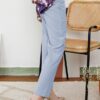 ELLIE SLIM PANTS ( BABY BLUE )