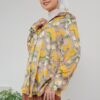 FLORAL PRINTED SHIRT (NUDE YELLOW)