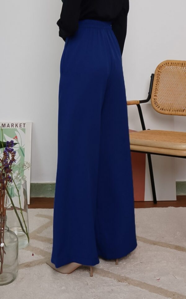 3 CASSIE PALAZZO PANTS (MARINE BLUE)