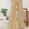 3 CASSIE PALAZZO PANTS (EGG NOG)