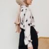 FLORAL PRINTED SHIRT (WHITE BLACK)