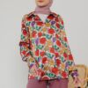 FLORAL PRINTED SHIRT (RED RICHES)