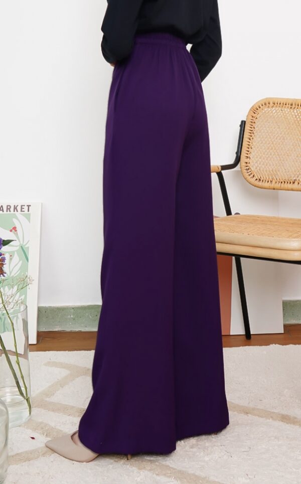 CASSIE PALAZZO PANTS (PURPLE)