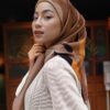 GHANIA PRINTED SQUARE (COCO)