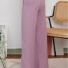 CASSIE PALAZZO PANTS (DULL PINK)
