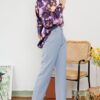 ELLIE SLIM PANTS ( BABY BLUE )