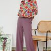 4 CASSIE PALAZZO PANTS (MANGOESTEEN PURPLE)