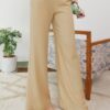 4 CASSIE PALAZZO PANTS (EGG NOG)
