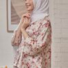 POPPY FLORAL KURUNG (PALE PINK)
