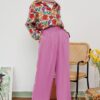 ADORA WIDE LEG TROUSERS (DULL PURPLE)