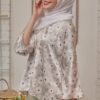 POPPY FLORAL KURUNG (SEA SALT)