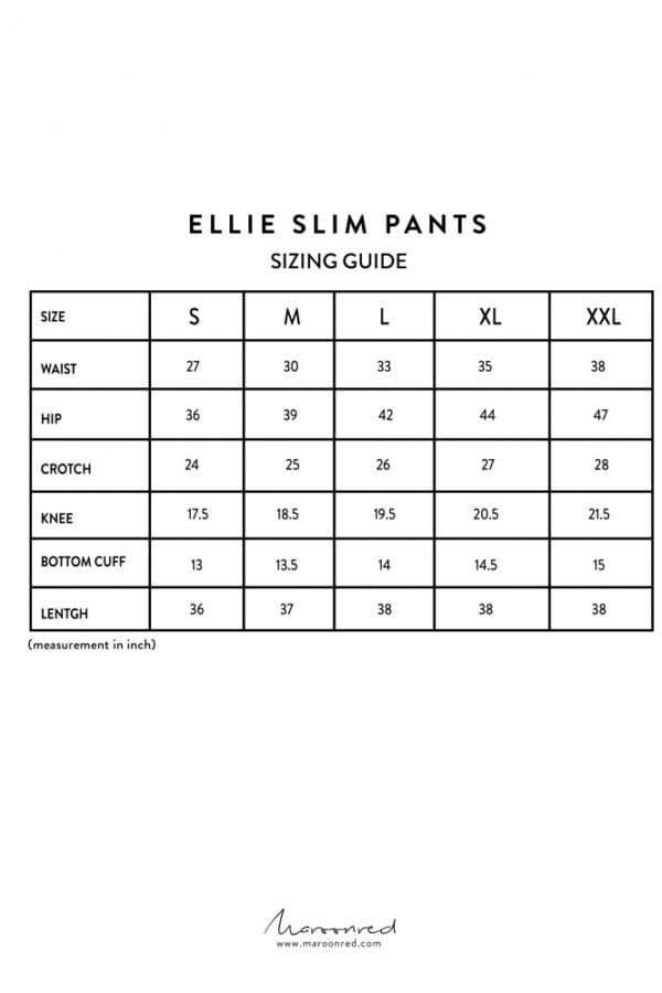 ELLIE SLIM PANTS (GREY)