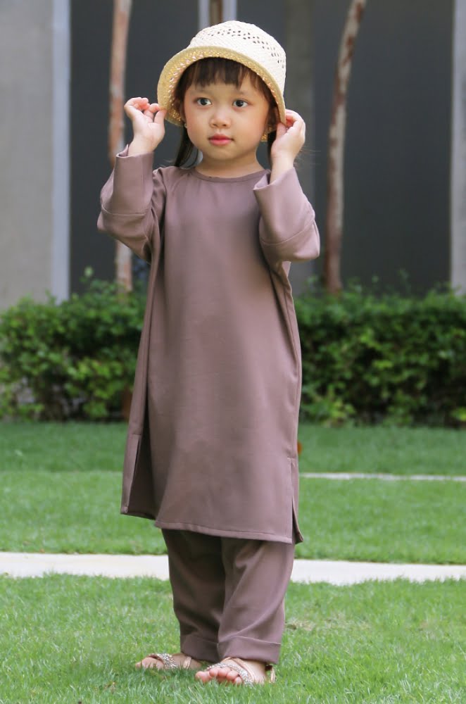 SELENA TUNIC SET KIDS (COFFEE)
