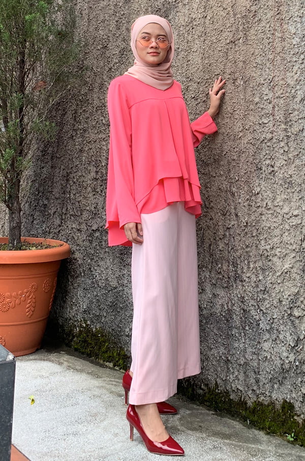 1 TIARA BLOUSE (PINK)