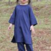 SELENA TUNIC SET KIDS (NAVY BLUE)
