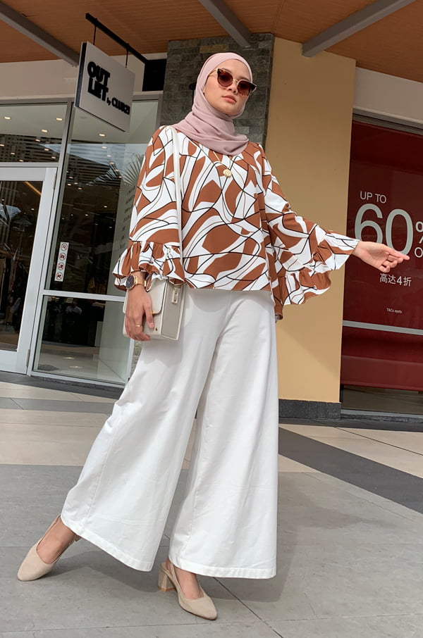 1 PAULINA BLOUSE (CINNAMON)