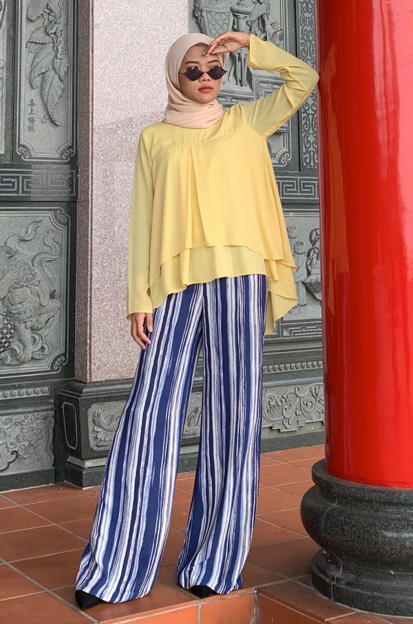 1 TIARA BLOUSE (LEMON)