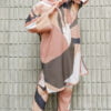 1-DSC03709 ARIANA GRANDE PRINTED SET (CORAL PEACH)