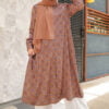 1-DSC04379 KAIA TUNIC DRESS ( RUSSET BROWN)