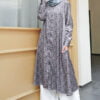 KAIA TUNIC DRESS (LAVA GREY)