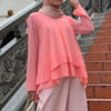 2 TIARA BLOUSE (PEACH)