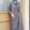 KAIA TUNIC DRESS (LAVA GREY)