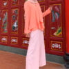3 TIARA BLOUSE (SALMON)