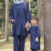 SELENA TUNIC SET KIDS (NAVY BLUE)
