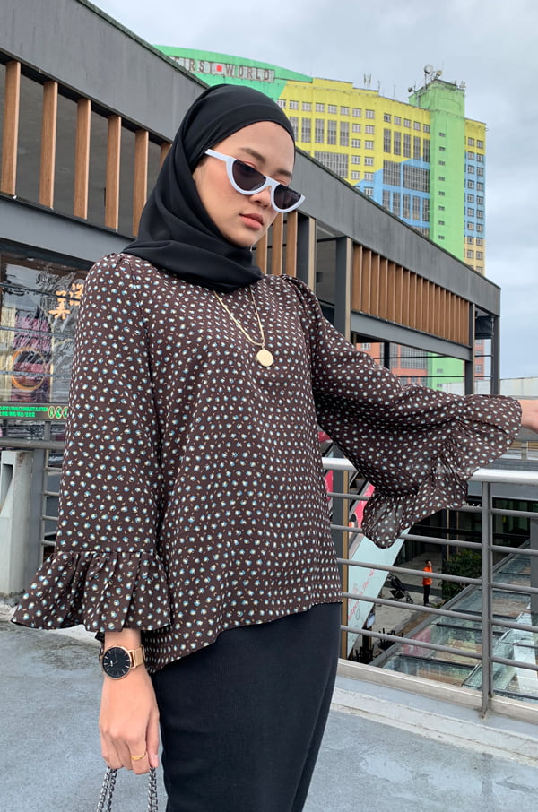 3 PAULINA BLOUSE (NICKORY)
