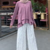4 TIARA BLOUSE (DUSTY PURPLE)