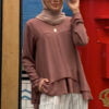 TIARA BLOUSE (BROWN)
