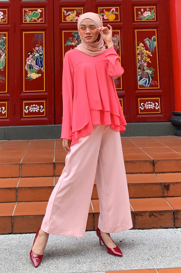 4 TIARA BLOUSE (PINK)