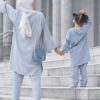 SELENA TUNIC SET KIDS (SMOKEY BLUE)