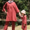 SELENA TUNIC SET KIDS (RUST)