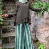 4 TIARA BLOUSE (ARMY GREEN)