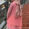 4 TIARA BLOUSE (PEACH)