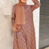 4-DSC04387 KAIA TUNIC DRESS ( RUSSET BROWN)
